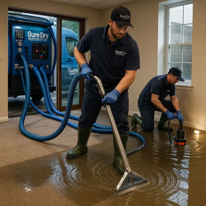 Water Extraction and Removal process in Lutherville, MD